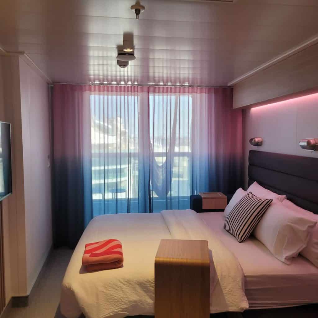 Virgin Voyages balcony cabin