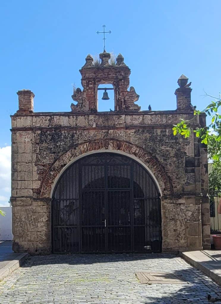 Capilla del Santo Cristo de la Salud historic sight in Old San Juan Puerto Rico