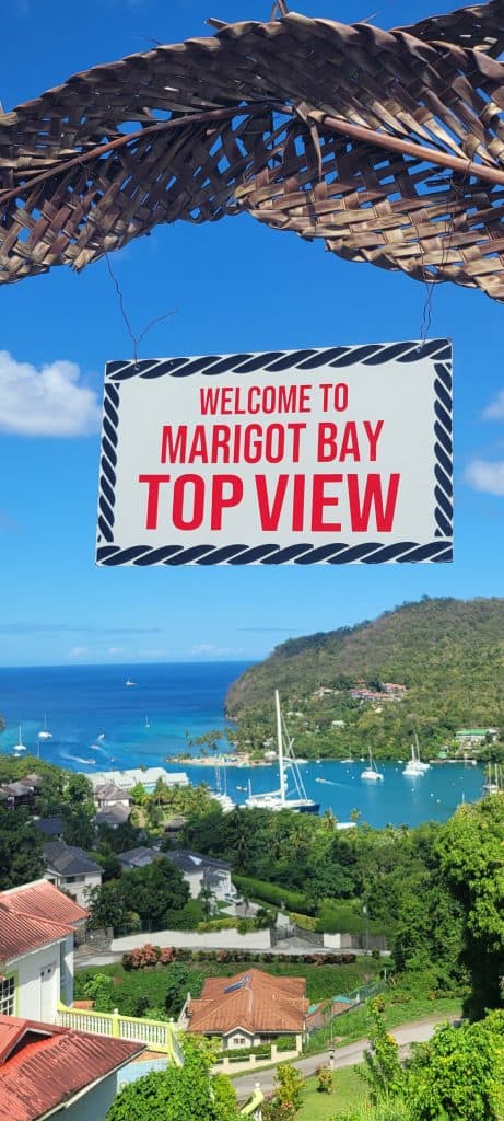 Top View Marigot Bay