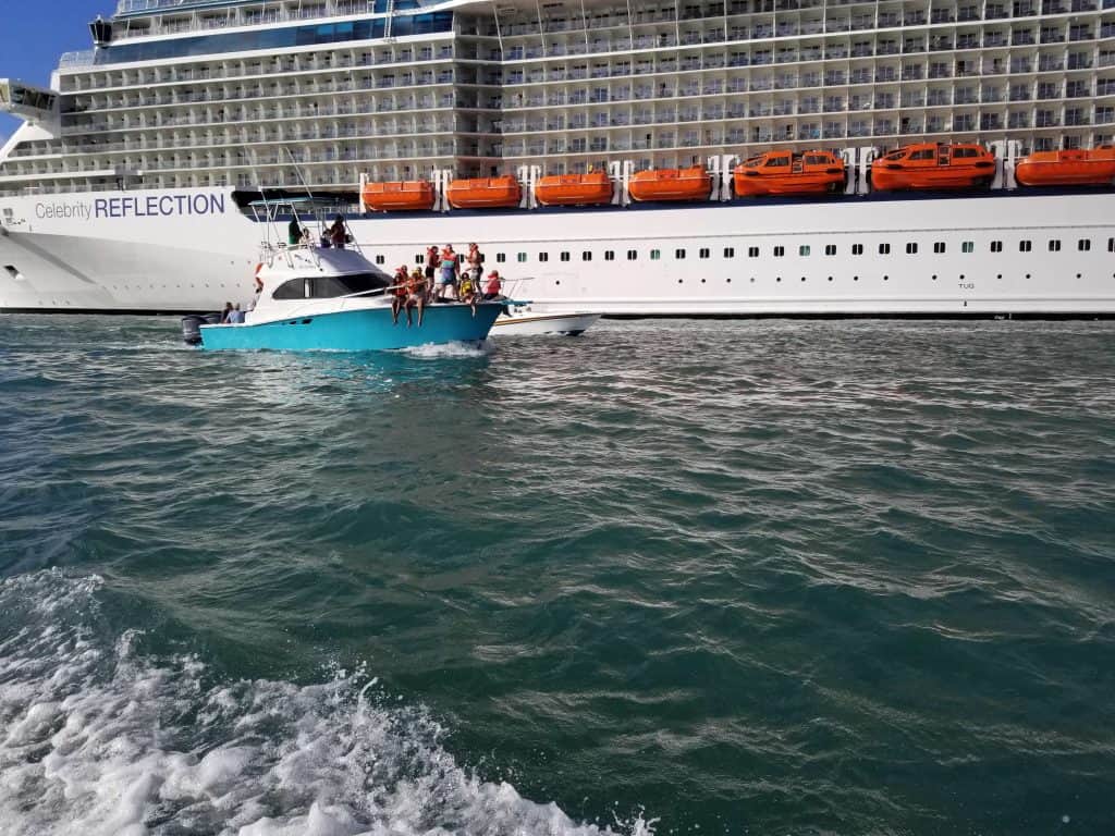 Party boat in St. Lucia