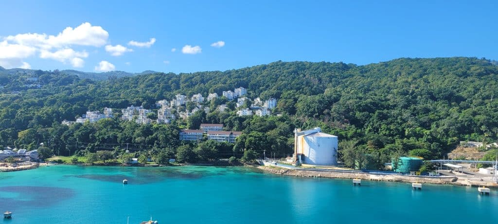 Ocho rios coastline