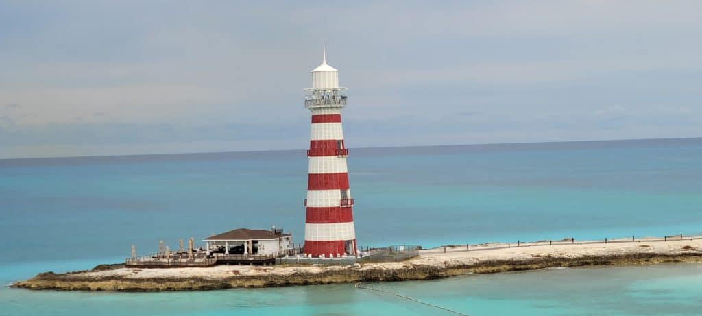 Lighthouse at Ocean Cay