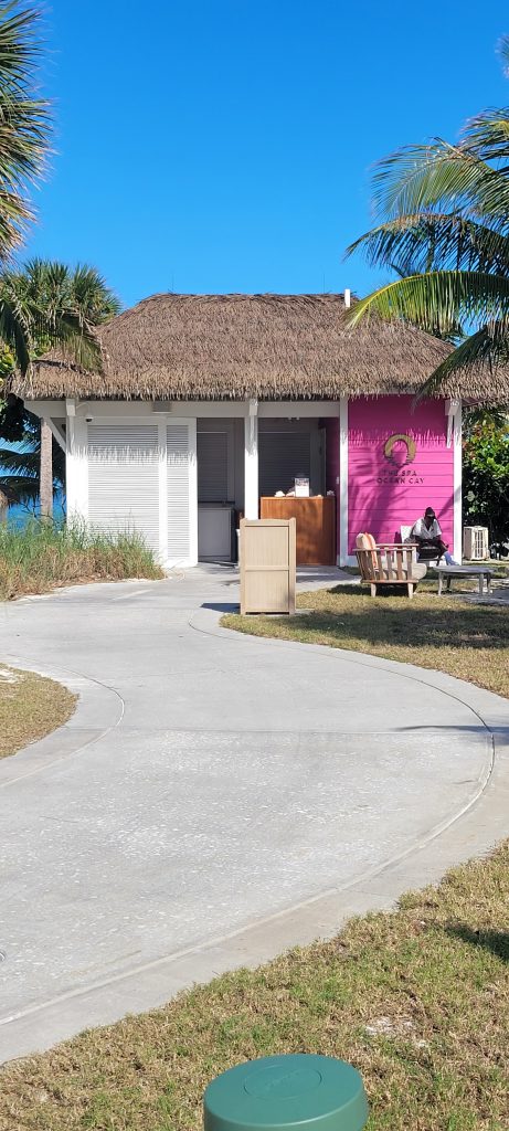 Spa Building at Ocean Cay