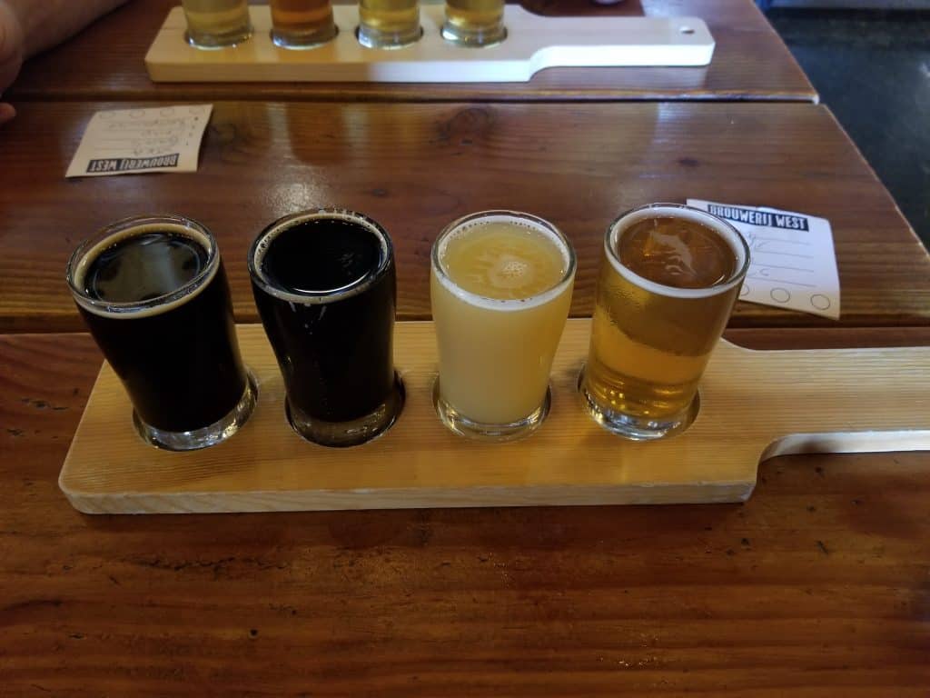 Beer Tasting paddle