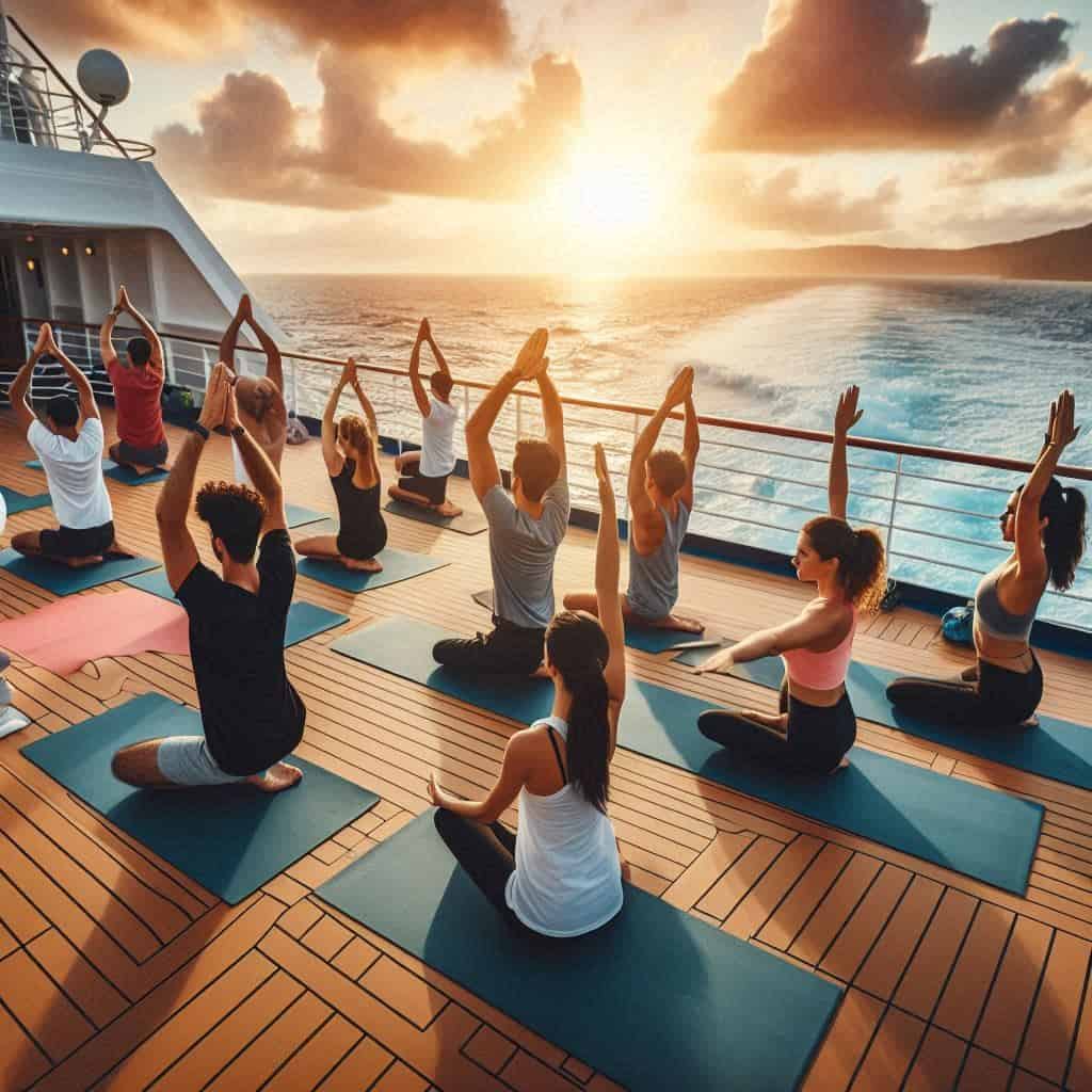 ai yoga on a cruise