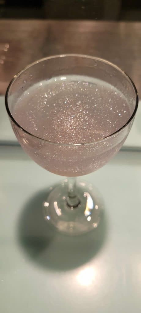 Sparkling cocktail