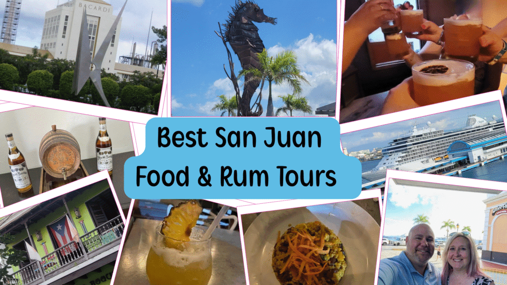 Best Food & Rum Tours with seahorse graphic
