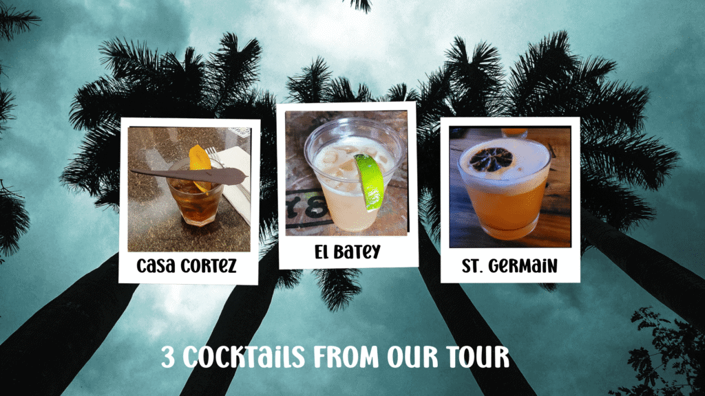 3 Cocktails From The Rum Cocktail Tour
