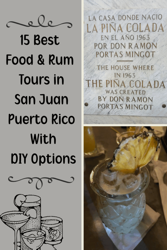Pina Colada History Graphic San Juan Puerto Rico