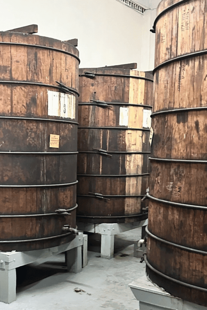 Rum Barrels at Ron Del Barrilito Distillery Puerto Rico