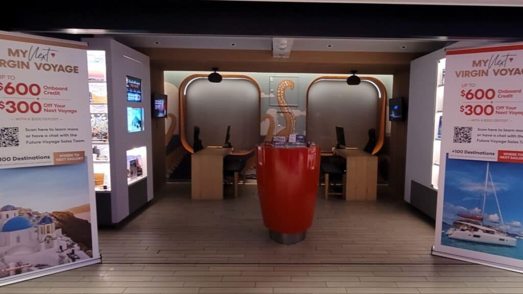 My Next Virgin Voyage Area on the ship