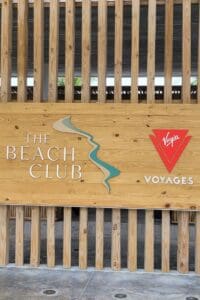 Bimini Beach Club Sign