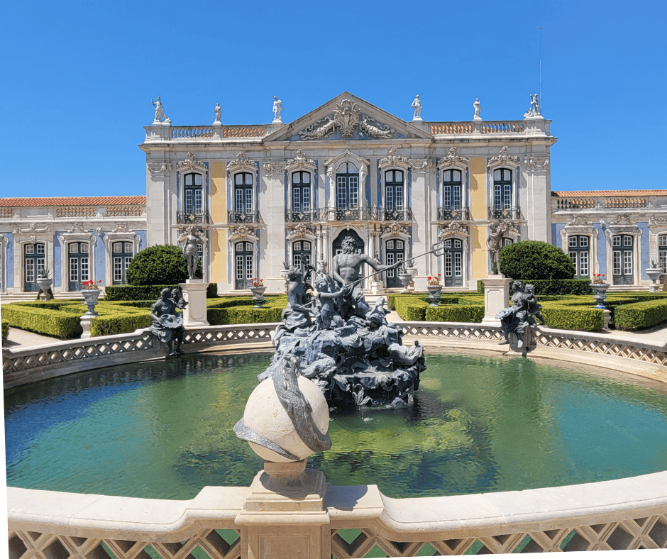 Queluz National Palace in Portugal, an example of cultural landmarks cruisers may visit when exploring European cruise ports.