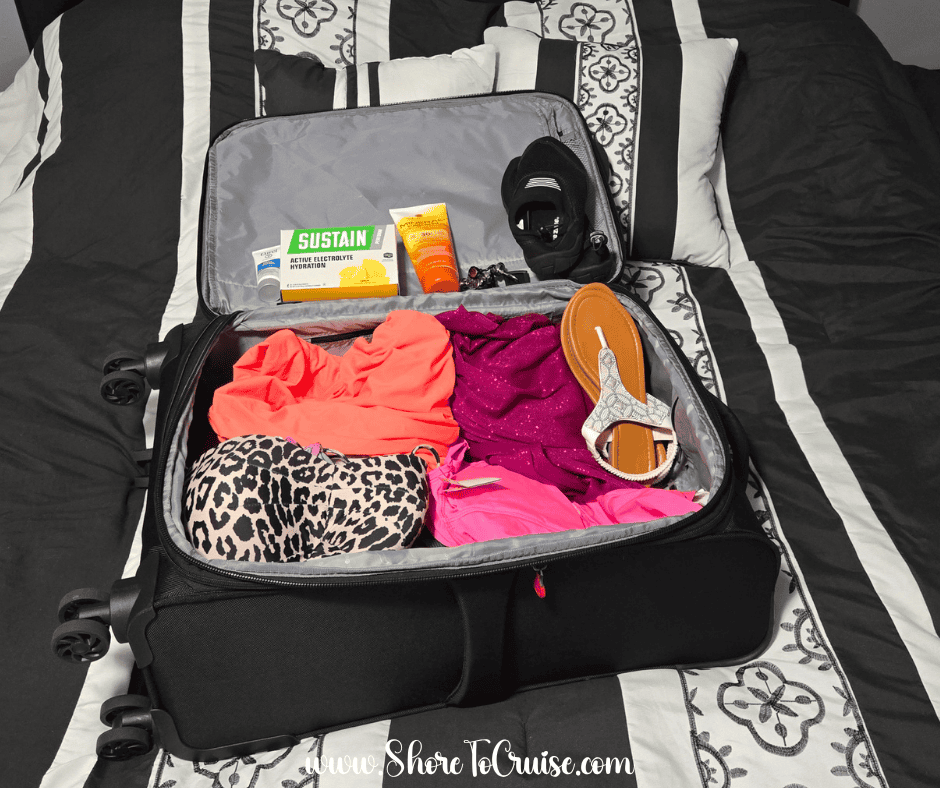 British Isles Cruise packing list of Layered clothes, cruise outfits and travel essentials.