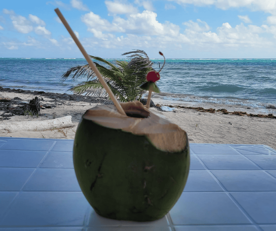 Hydration can still feel like vacation — tropical drinks and plenty of water keep you feeling your best.